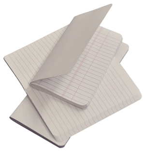 stone paper water-resistant tally book refill inserts
